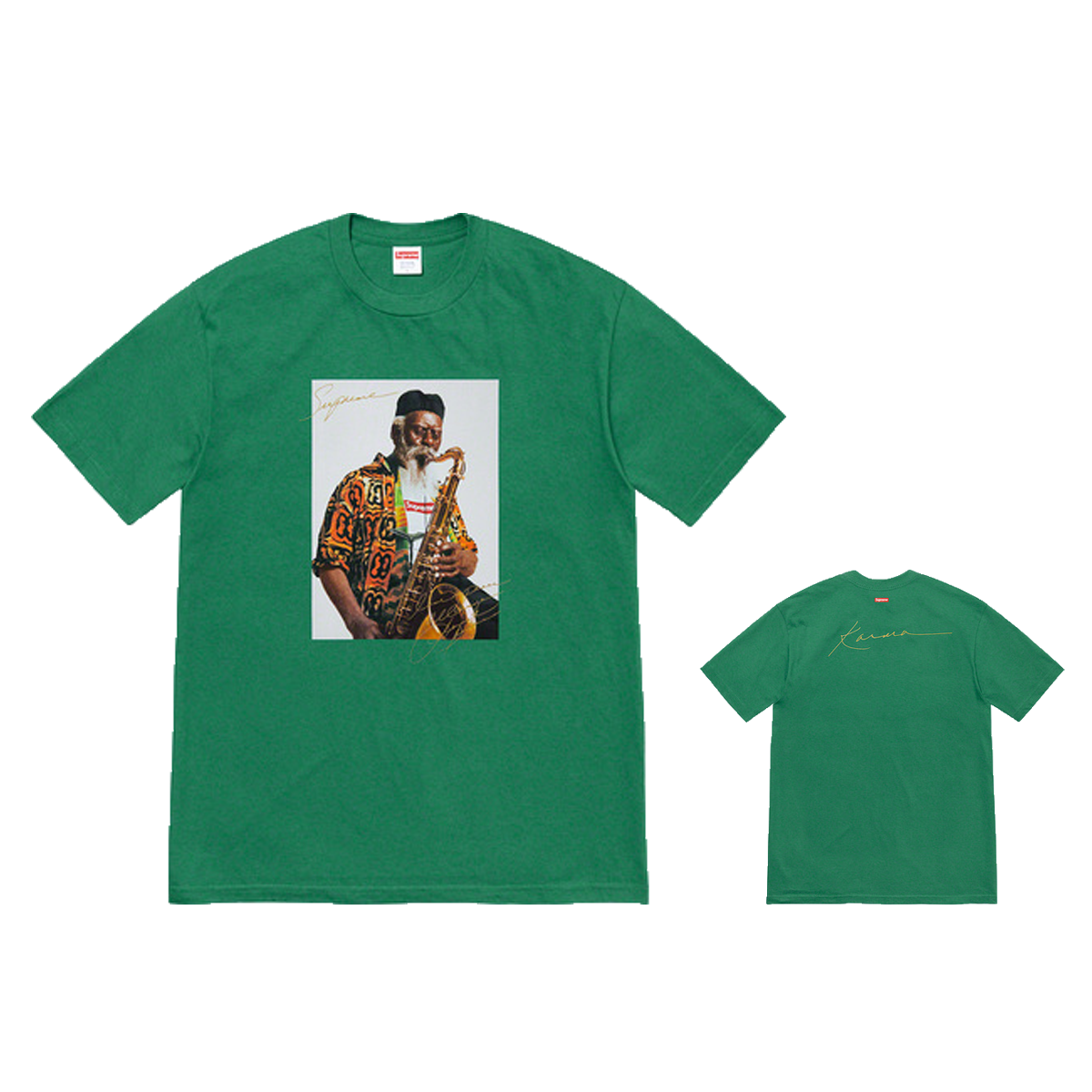 Supreme Pharoah Sanders Tee Light Pine (FW20) sneaker – authenticated on KLEKT