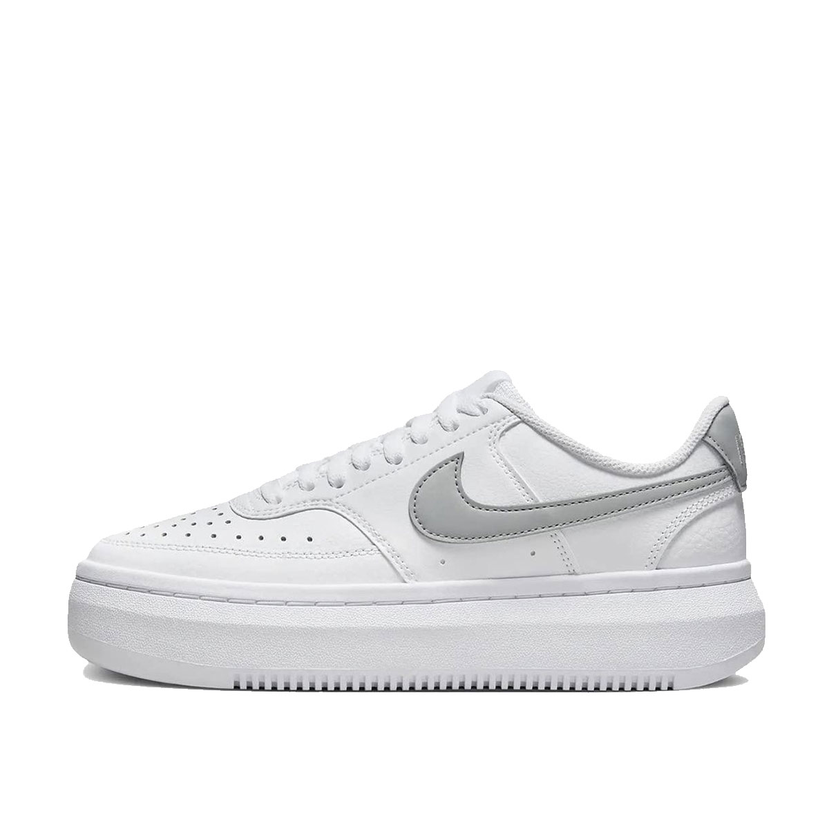 Nike WMNS Court Vision Alta Low White Grey sneaker – authenticated on KLEKT