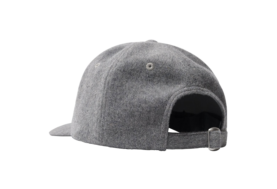 Stussy Fuzzy Wool Big Logo Low Pro Heather Grey (FW21) HEATHER GREY sneaker – authenticated on KLEKT
