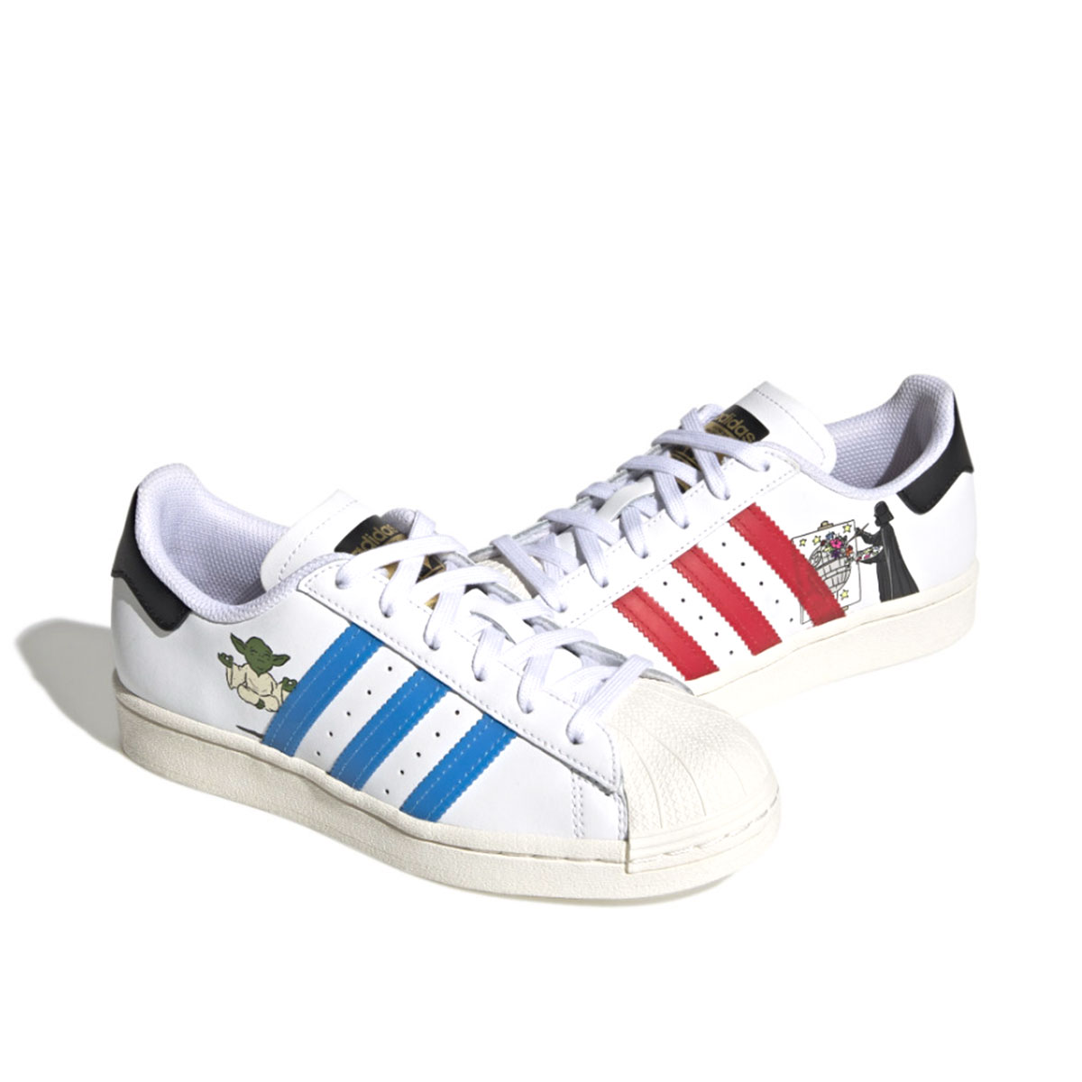 Adidas Superstar Star Wars Yoda (GS) (2021) CLOUD WHITE/SCARLET/CHALK WHITE sneaker – authenticated on KLEKT
