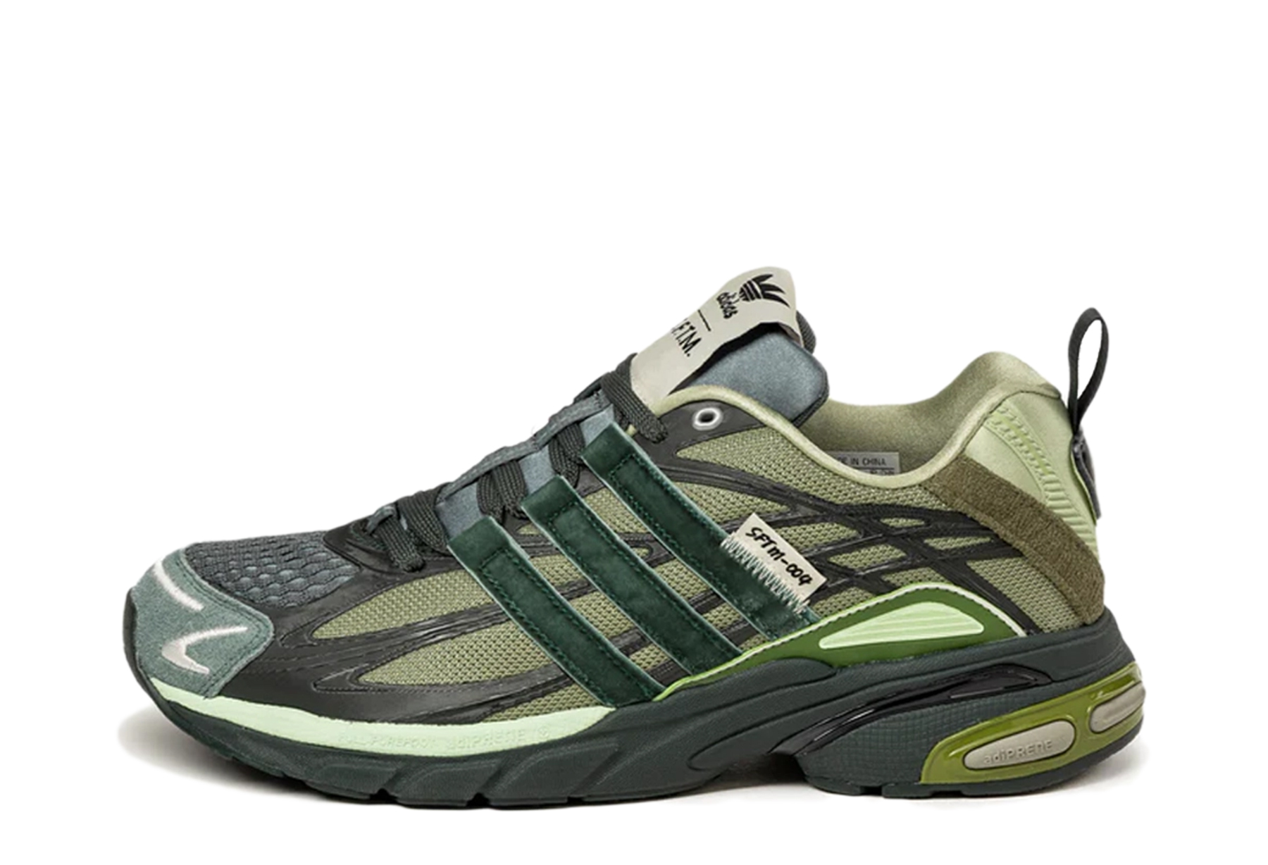 Adidas x SFTM Adistar Cushion 'Shadow Green' (2024) Shadow Green/Collegiate Green/Bold Onix sneaker – authenticated on KLEKT