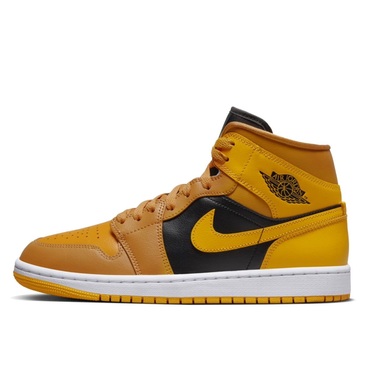 Air Jordan WMNS 1 Mid Chutney Taxi (2022) CHUTNEY/BLACK/WHITE/TAXI sneaker – authenticated on KLEKT