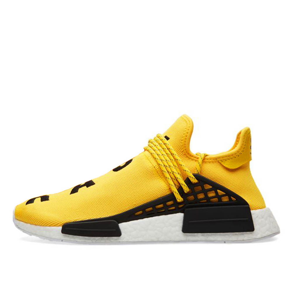 Adidas x Pharrell NMD HU Human Race Yellow sneaker – authenticated on KLEKT