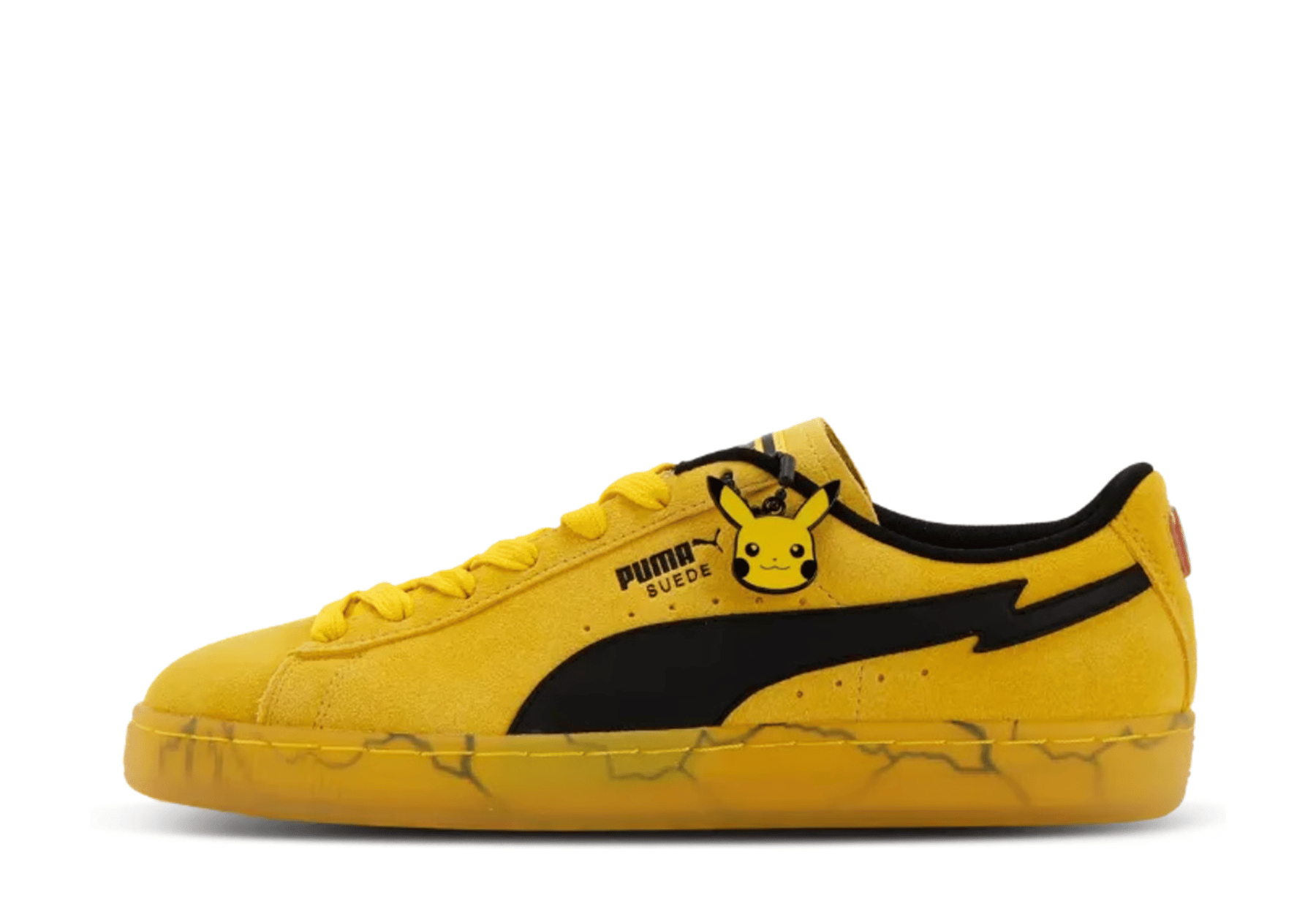 Puma x Pokémon Suede 'Pikachu' (2026) YELLOW/BLACK sneaker – authenticated on KLEKT