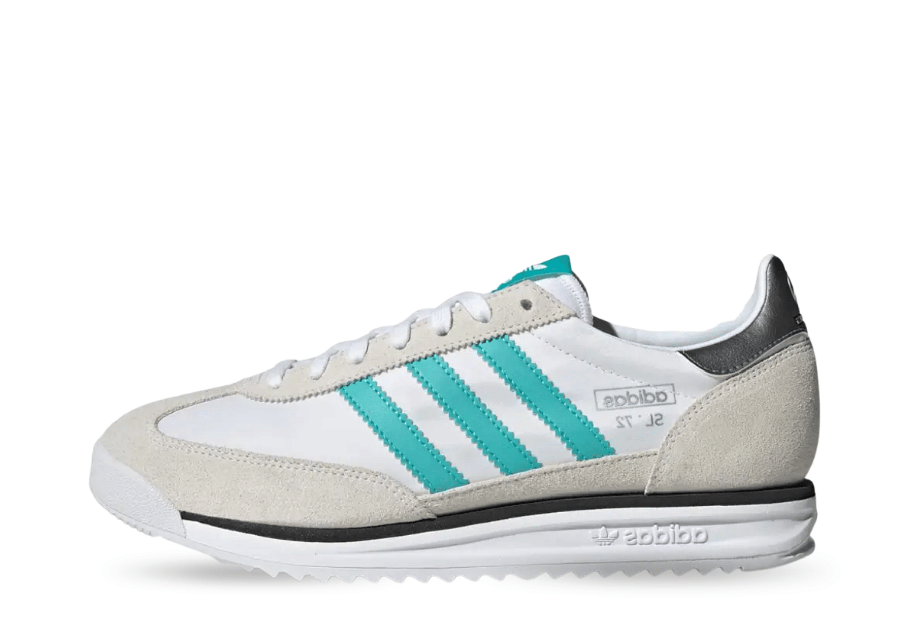 Adidas SL 72 RS Mercedes AMG Petronas Formula One Team 'White Teal' (2025) WHITE/TEAL sneaker – authenticated on KLEKT
