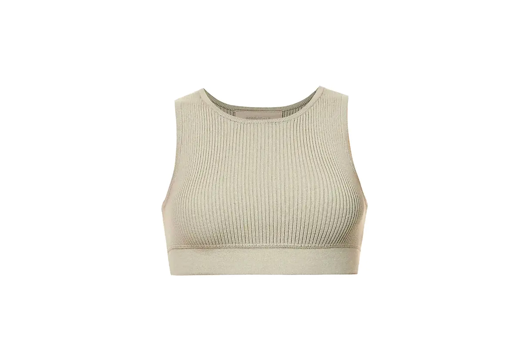 Fear Of God ESSENTIALS Logo Patch Woven Tank Top Seal (2023) SEAL sneaker – authenticated on KLEKT