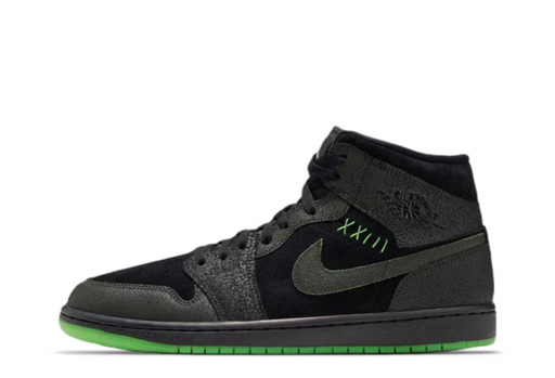 Air Jordan 1 Mid SE 'Black & Scream Green' (2026)