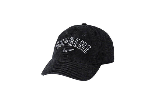 Supreme x Nike Arc Corduroy 6-Panel Black (SS22)
