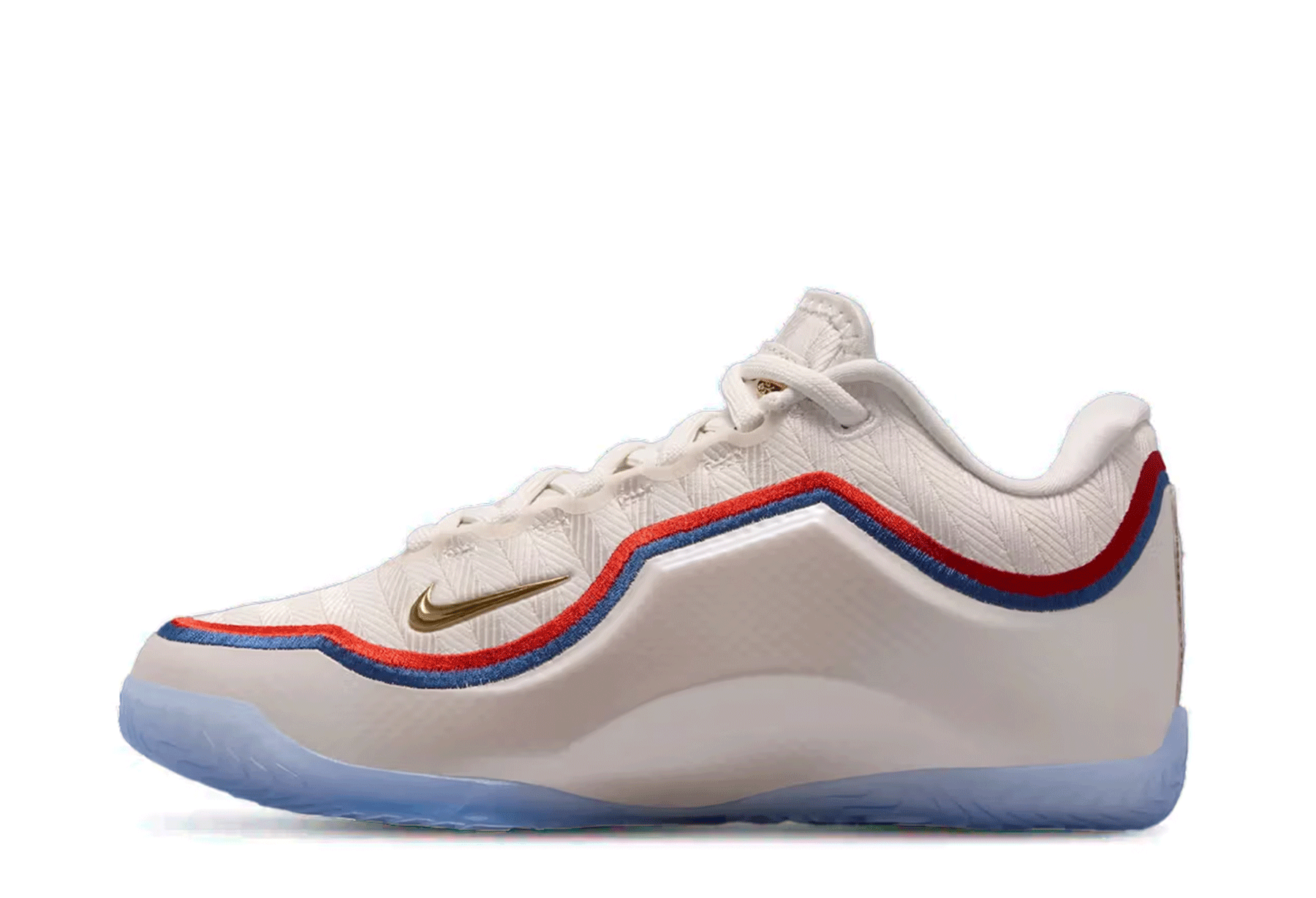 Nike LeBron 23 'Old Glory' (2026) Pale Ivory/University Red-Midnight Navy-Metallic Gold sneaker – authenticated on KLEKT