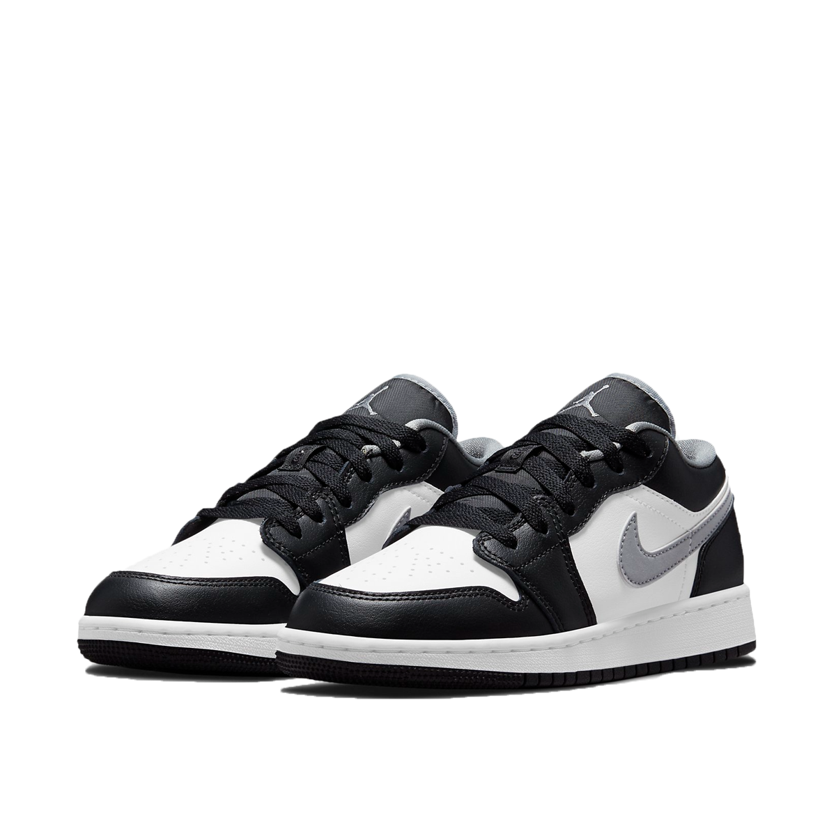 Air Jordan 1 Low 'Black White Particle Grey' (GS) (2021) Black/White/Particle Grey sneaker – authenticated on KLEKT