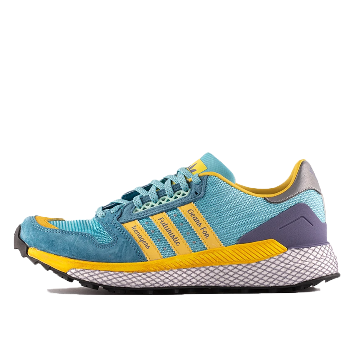Adidas x Human Made Questar Light Aqua (2021) LIGHT AQUA/ST FADE OCEAN/CORE BLACK sneaker – authenticated on KLEKT
