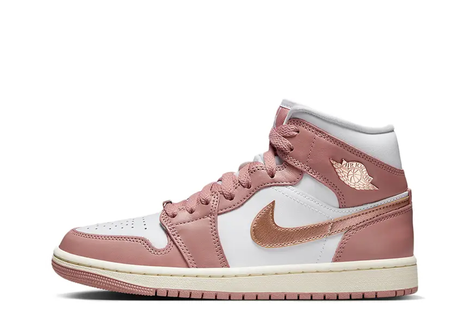 Air Jordan 1 Mid SE WMNS Red Stardust (2023) RED sneaker – authenticated on KLEKT