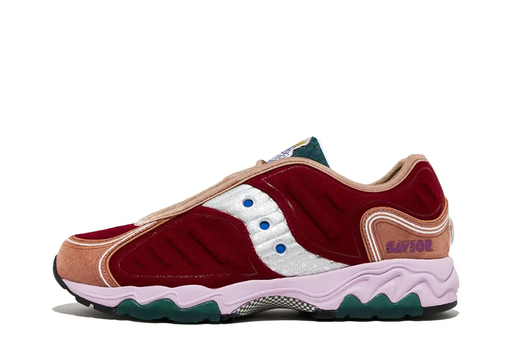 Saucony x Jae Tips Matrix 'Burgundy' (2024)