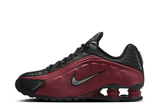 Nike Shox R4 WMNS 'Black Team Red' (2024)