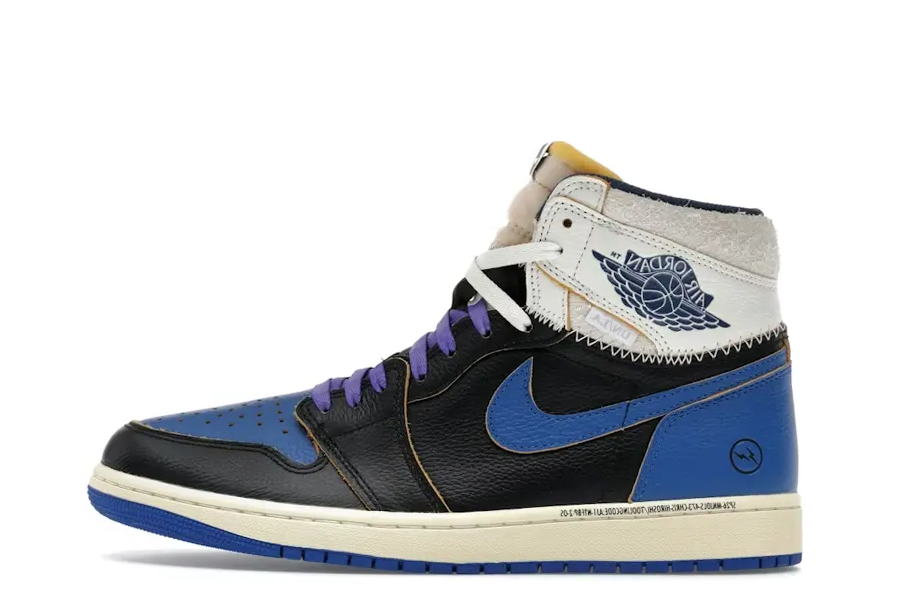 Air Jordan x Union LA x Fragment Design 1 High OG 'Sport Royal