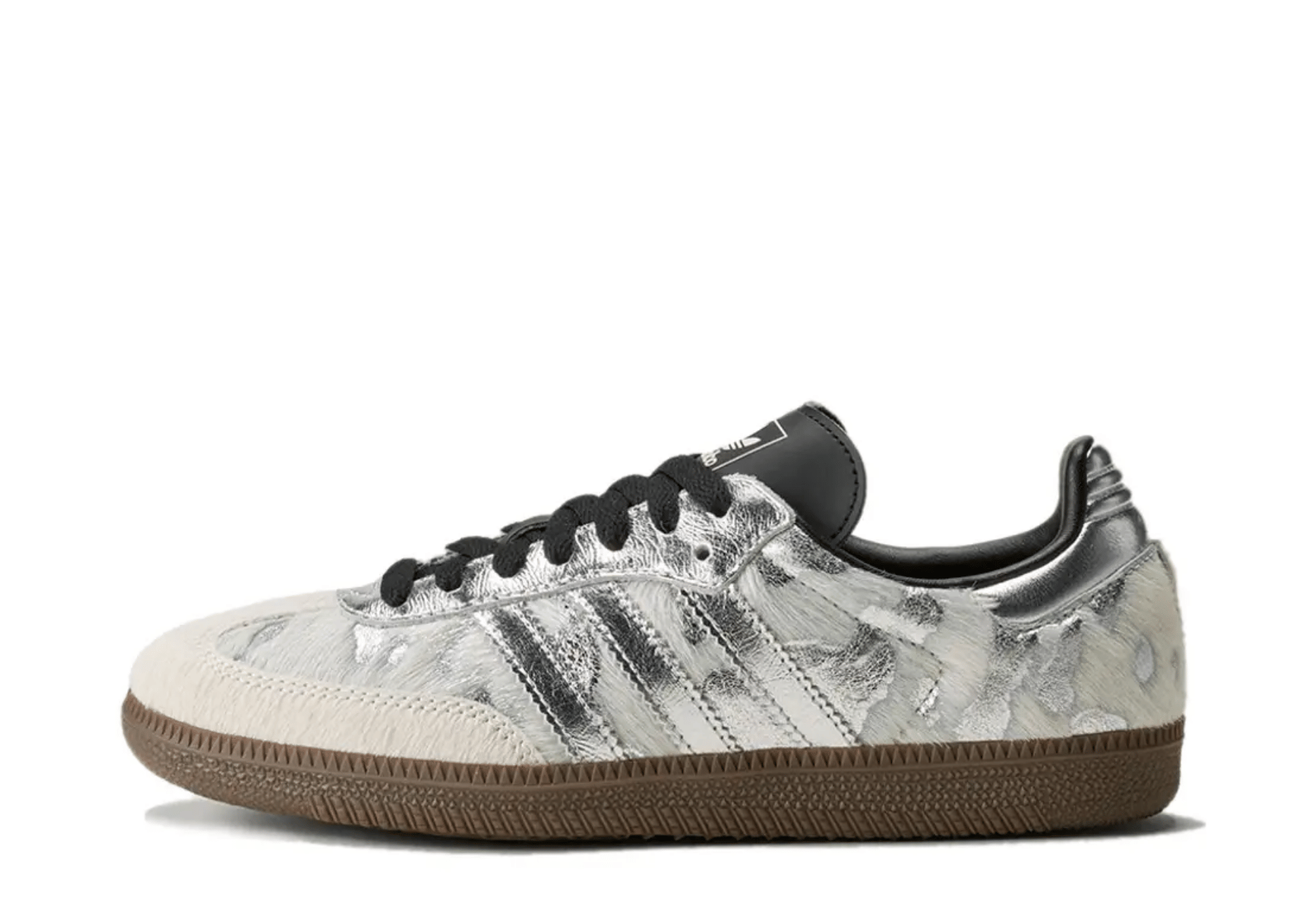 Adidas Samba OG WMNS 'Cream Pony Hair Silver Metallic' (2026) CREAM PONY HAIR/SILVER METALLIC sneaker – authenticated on KLEKT