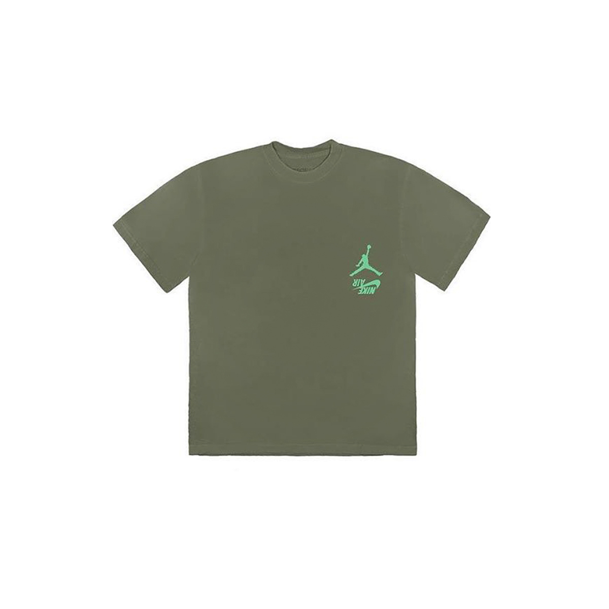 Air Jordan x Travis Scott 'Highest in the Room' T-Shirt Olive (2019) | Air  Jordan | KLEKT