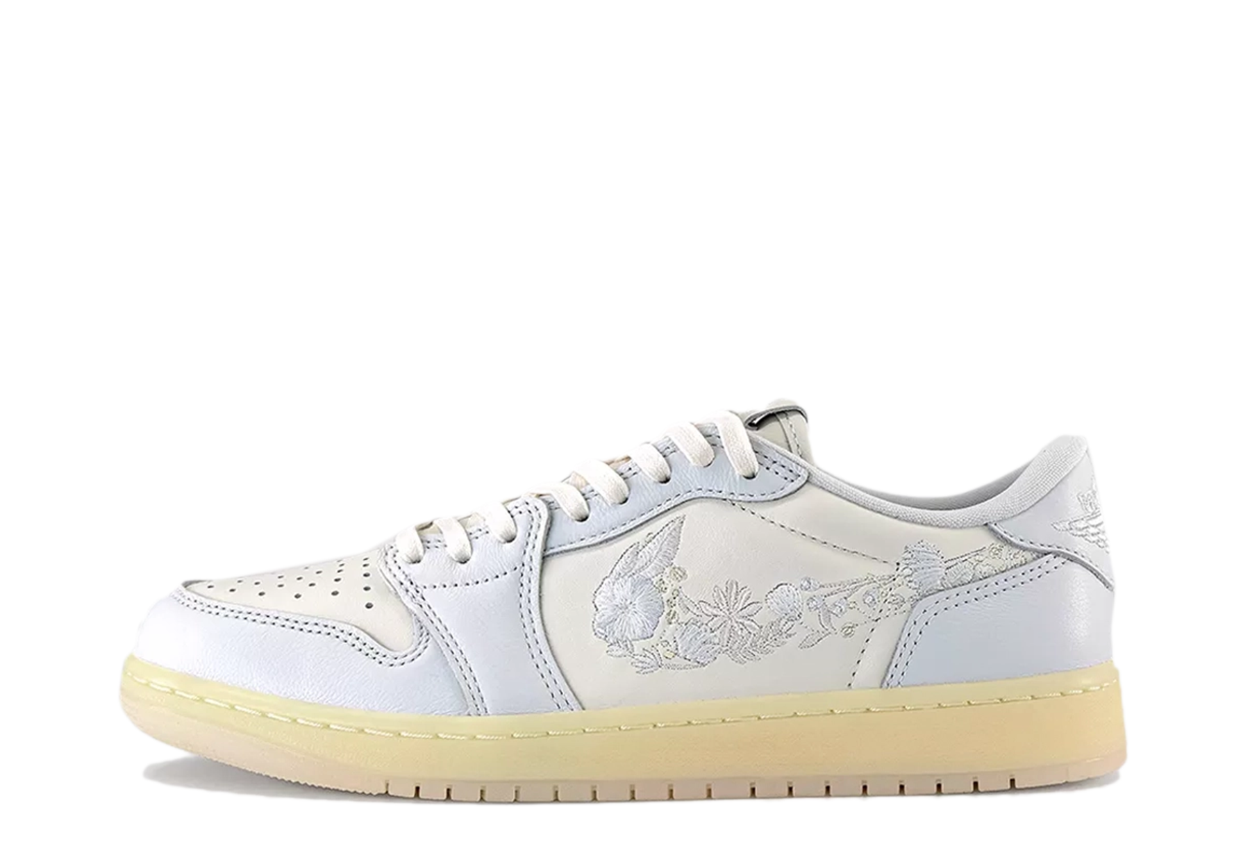 Air Jordan 1 Low OG 'Rabbit Floral Swoosh' (2026) BEIGE sneaker – authenticated on KLEKT