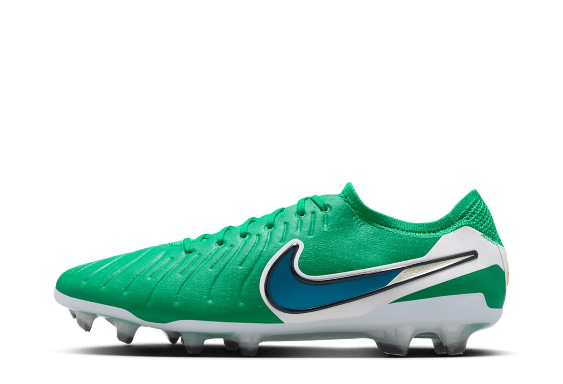 Nike Tiempo Legend 10 Elite 'Stadium Green' - Firm Ground (2025) Stadium Green/Dark Obsidian sneaker – authenticated on KLEKT