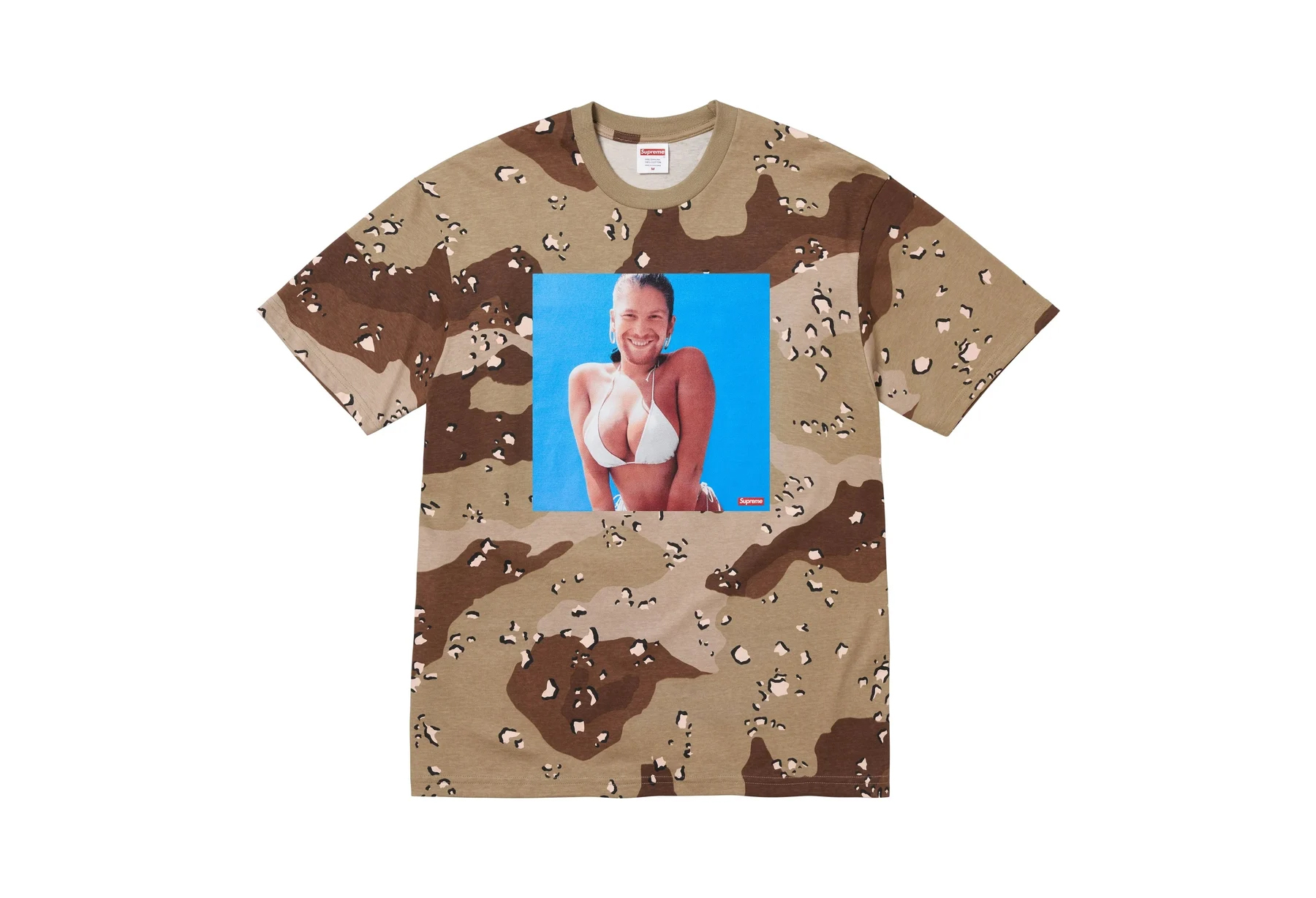 Supreme x Aphex Twin Windowlicker Tee 'Chocolate Chip Camo' (SS25