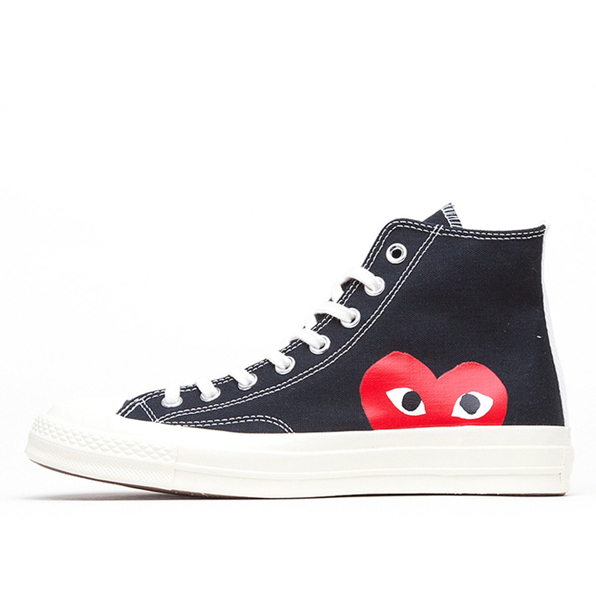 Converse x Comme des Garcons CDG Chuck Taylor High 'Black' sneaker – authenticated on KLEKT