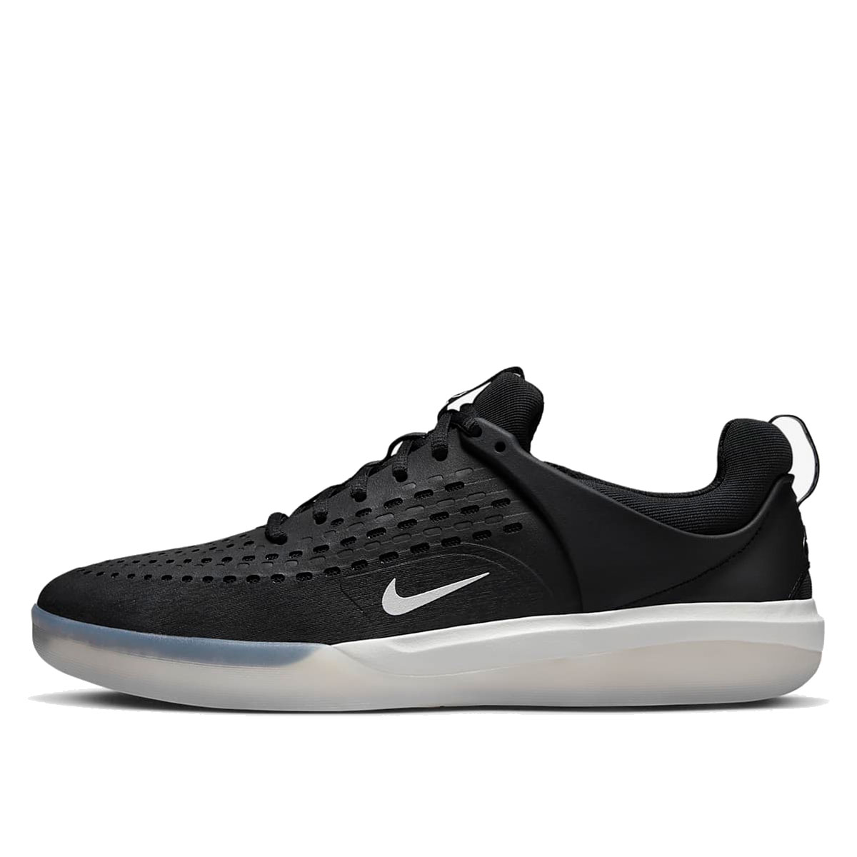Nike SB Nyjah 3 Black White sneaker – authenticated on KLEKT