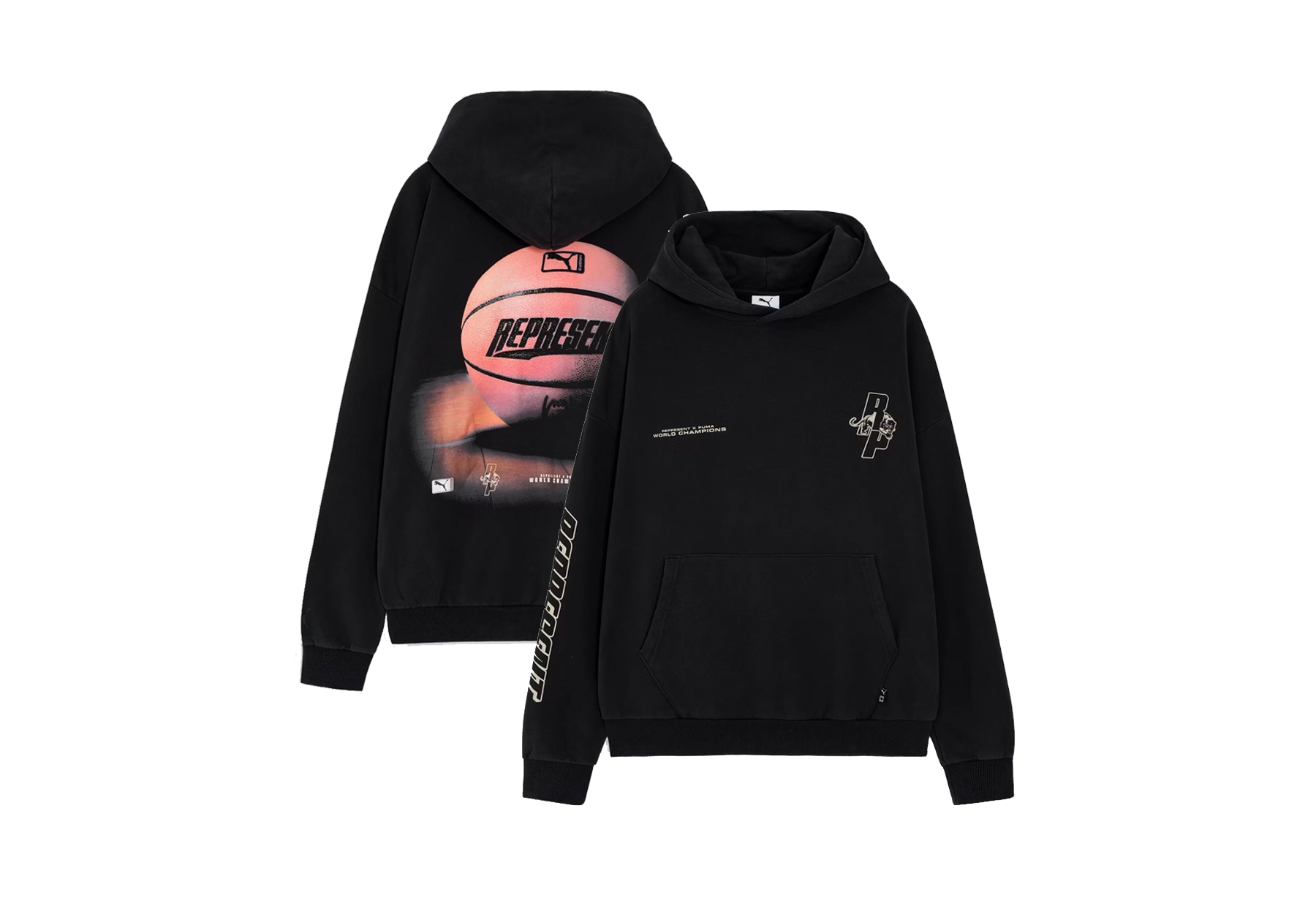 Puma x Represent Graphic Hoodie 'Black' (2026) BLACK sneaker – authenticated on KLEKT