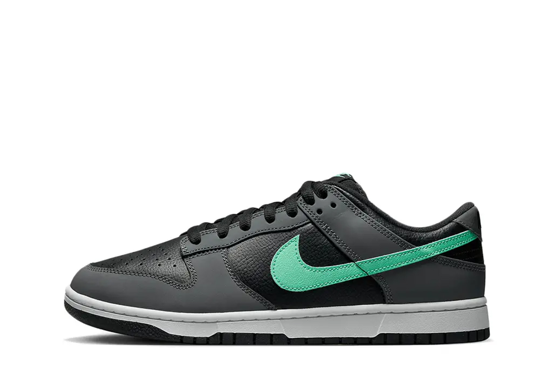 Nike Dunk Low Grey Black Green Glow (2022) GREY/BLACK/GREEN GLOW sneaker – authenticated on KLEKT