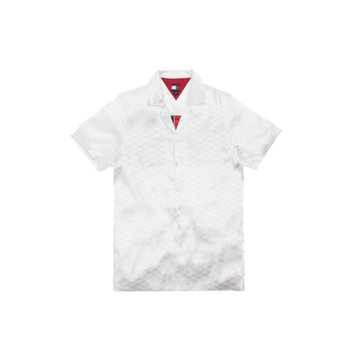 Kith Kith x Tommy Hilfiger Satin Camp Shirt White (SS19)