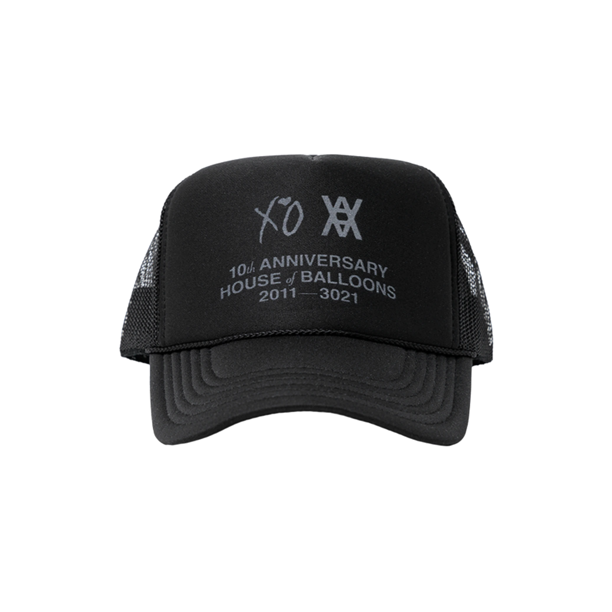 The Weeknd x Daniel Arsham House Of Balloons Anniversary Trucker Hat Black (SS21) BLACK sneaker – authenticated on KLEKT