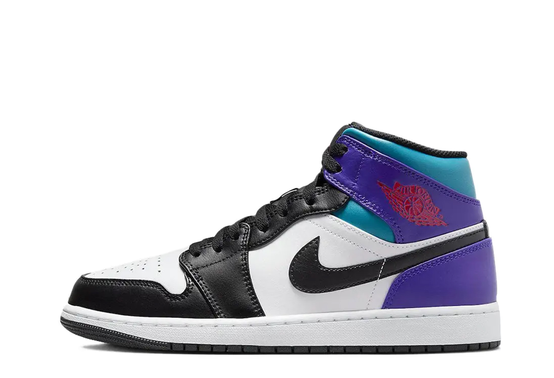 Air Jordan 1 Mid Teal Purple (2023) TEAL/PURPLE sneaker – authenticated on KLEKT