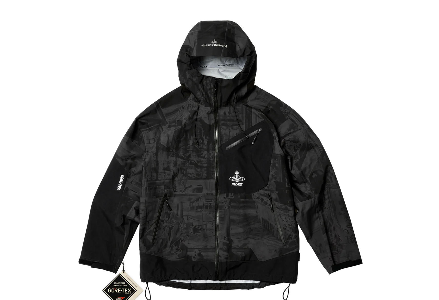 Palace x Vivienne Westwood Gore-Tex Jacket 'Mono Print' (FW24) MONO PRINT sneaker – authenticated on KLEKT