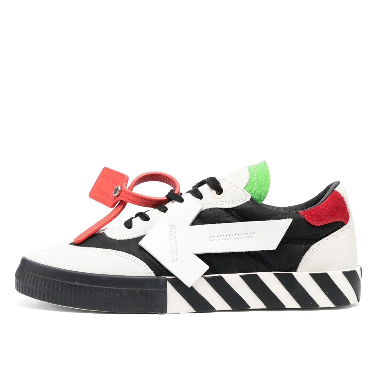 Off White Floating Arrow Low Vulc Leather (2023) sneaker – authenticated on KLEKT
