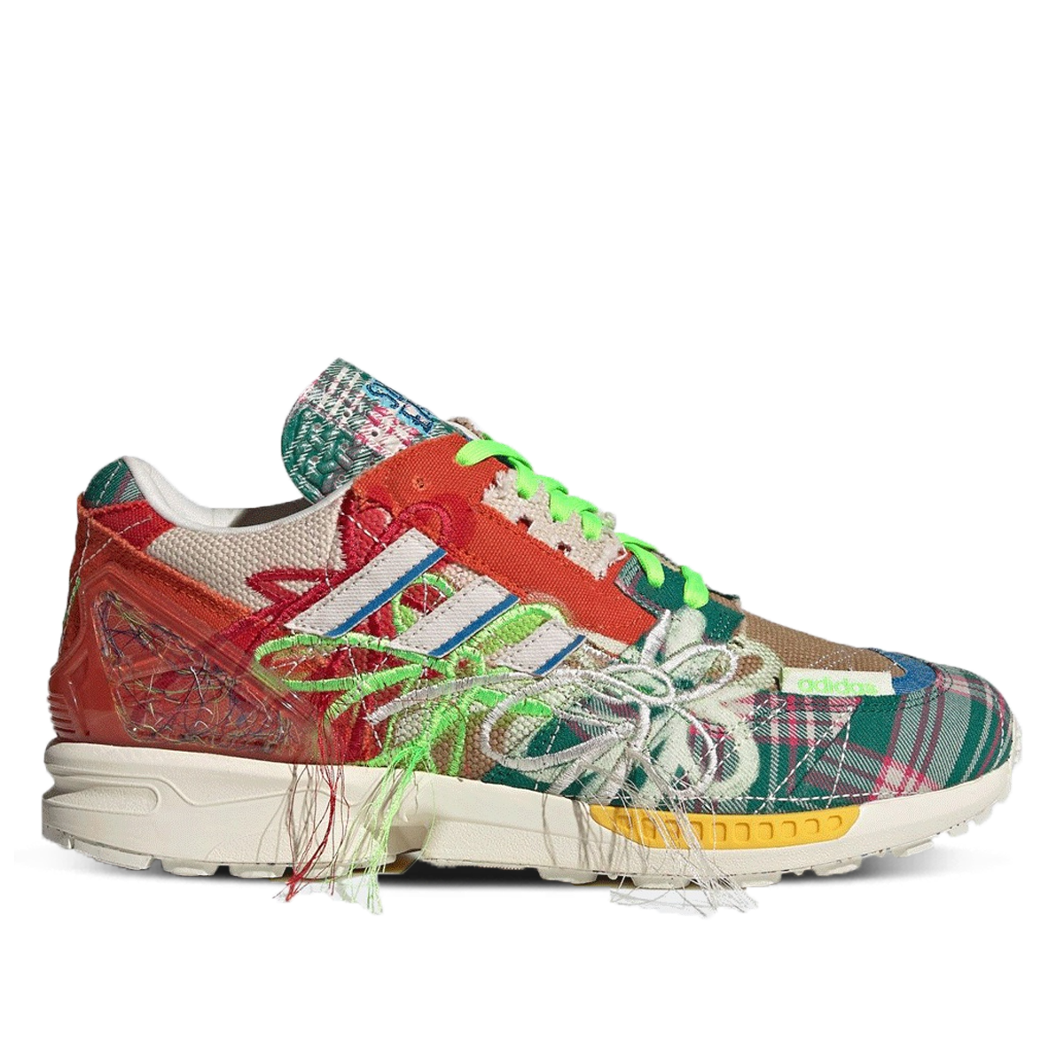 Adidas x Sean Wotherspoon ZX 8000 Super Earth (2021) OFF-WHITE/BLUE BIRD/RED sneaker – authenticated on KLEKT