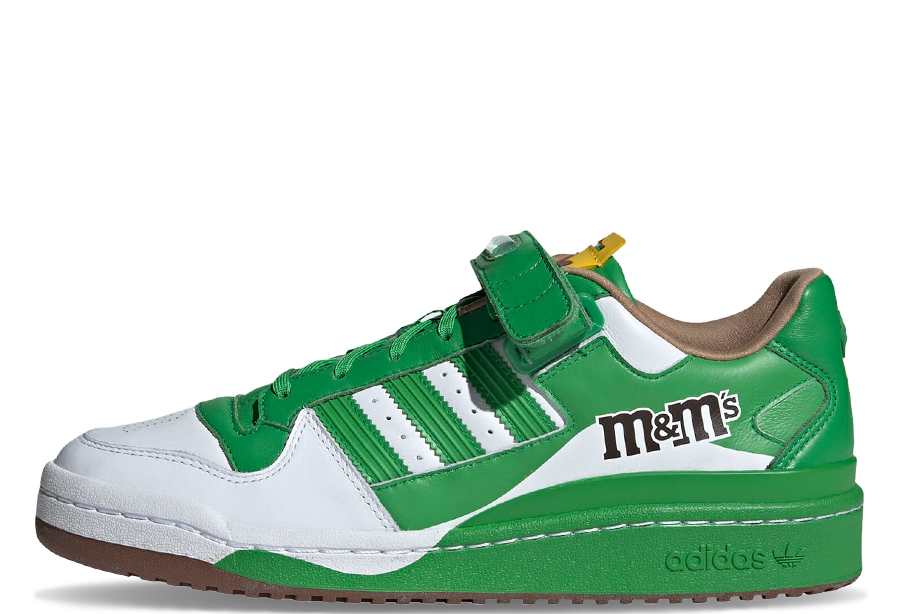 Adidas x M&M Forum Low Green (2022) green/white sneaker – authenticated on KLEKT