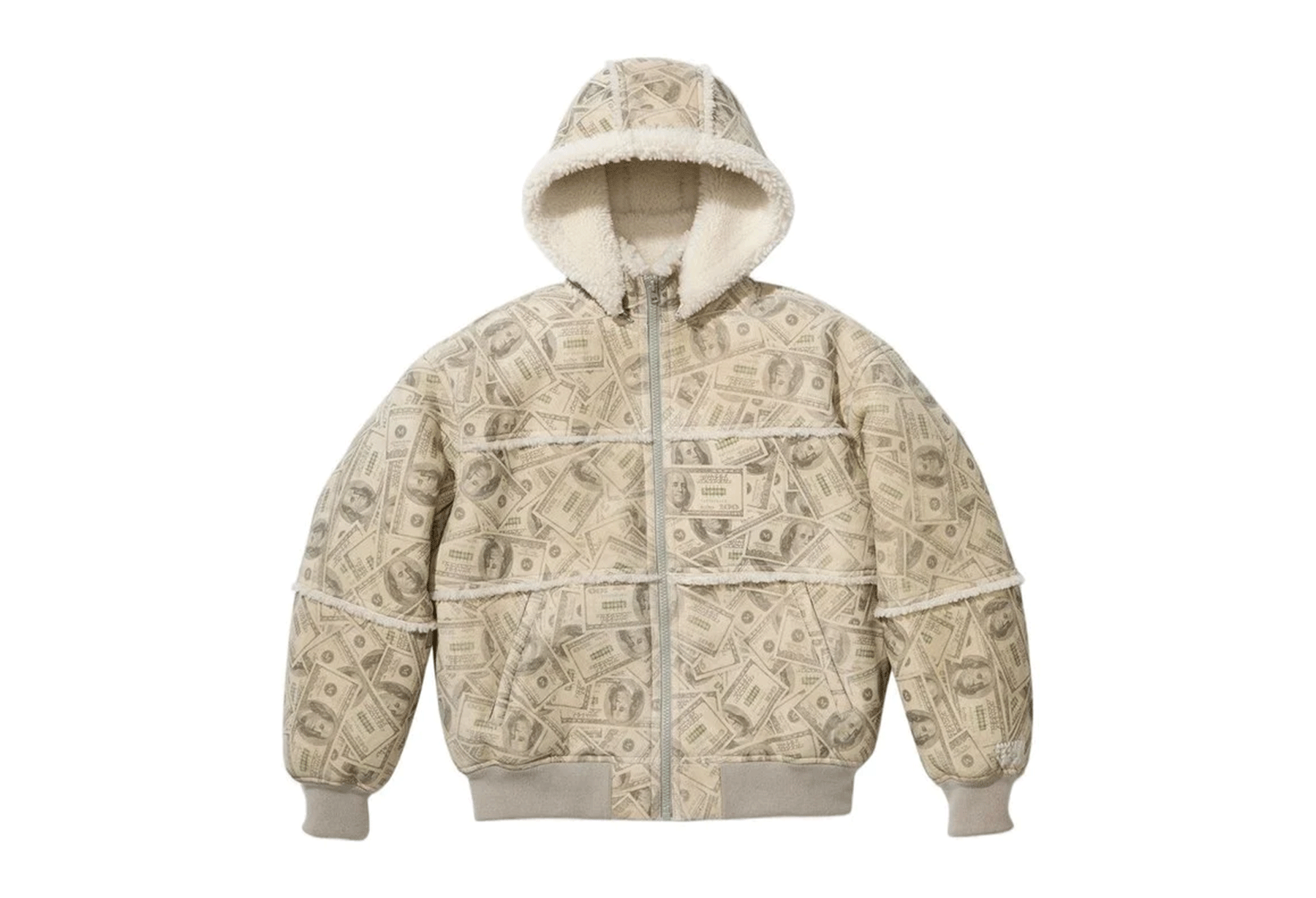 Supreme x MM6 Maison Margiela Hooded Shearling Bomber Jacket 'White' (SS26) WHITE sneaker – authenticated on KLEKT