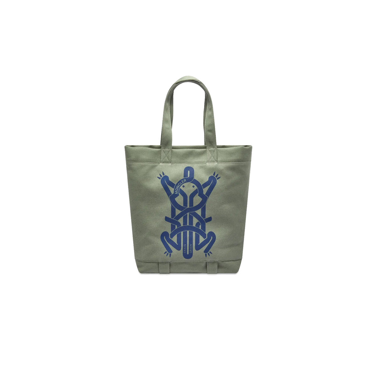 5 Moncler x Craig Green Clonophis Lightweight Logo Tote Bag Olive (SS21) OLIVE sneaker – authenticated on KLEKT