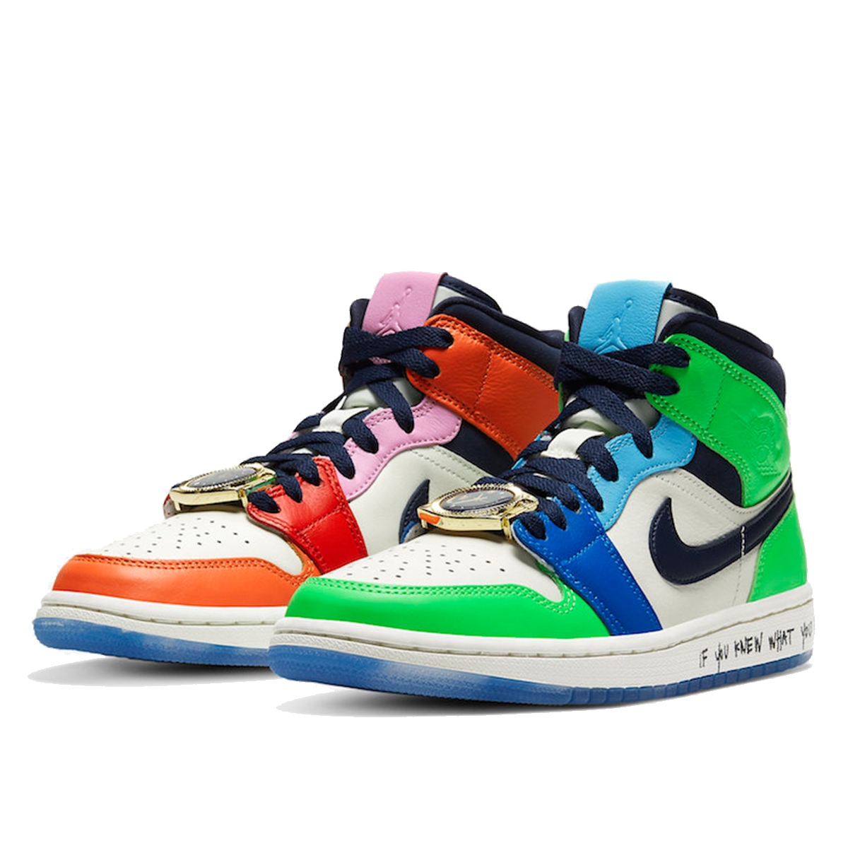 Air Jordan 1 Mid SE WMNS 'Fearless Melody Ehsani' (2019) sneaker – authenticated on KLEKT