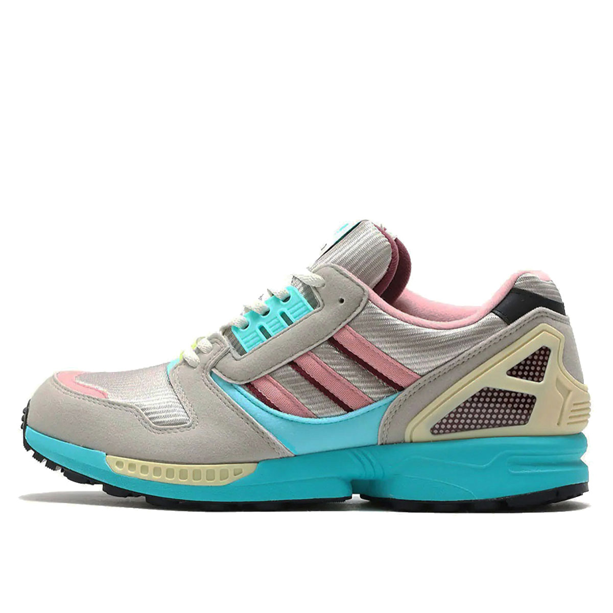 Adidas ZX 8000 Metallic Grey (2021) Metallic Grey/Semi Mint Trush/Feather Grey sneaker – authenticated on KLEKT