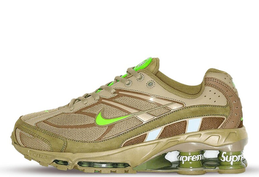 Nike Shox Ride 2 SP Supreme Olive (2022)  NEUTRAL OLIVE/ELECTRIC GREEN-PILGRIM sneaker – authenticated on KLEKT