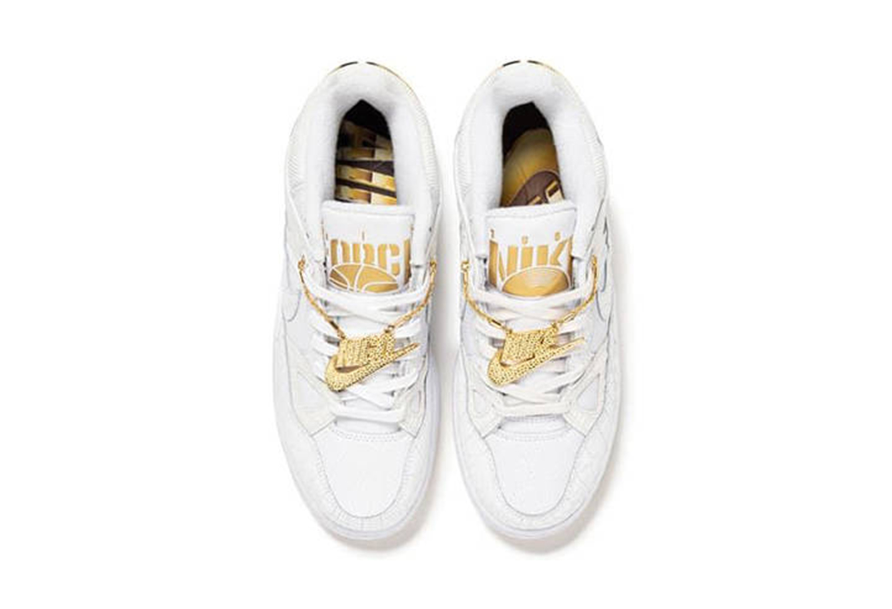 Nike x NIGO Air Force 3 SP 'White' (2025) White/Gold sneaker – authenticated on KLEKT