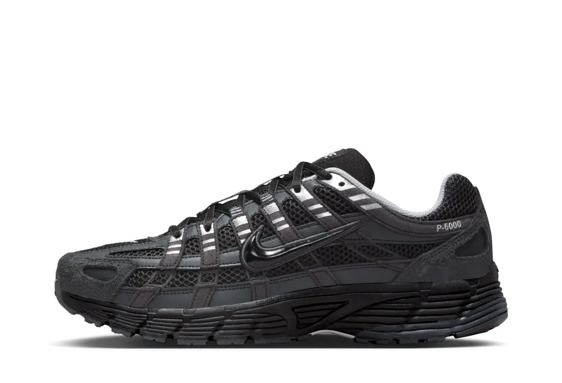 Nike P-6000 Suede 'Anthracite Metallic Silver' (2026) BLACK sneaker – authenticated on KLEKT
