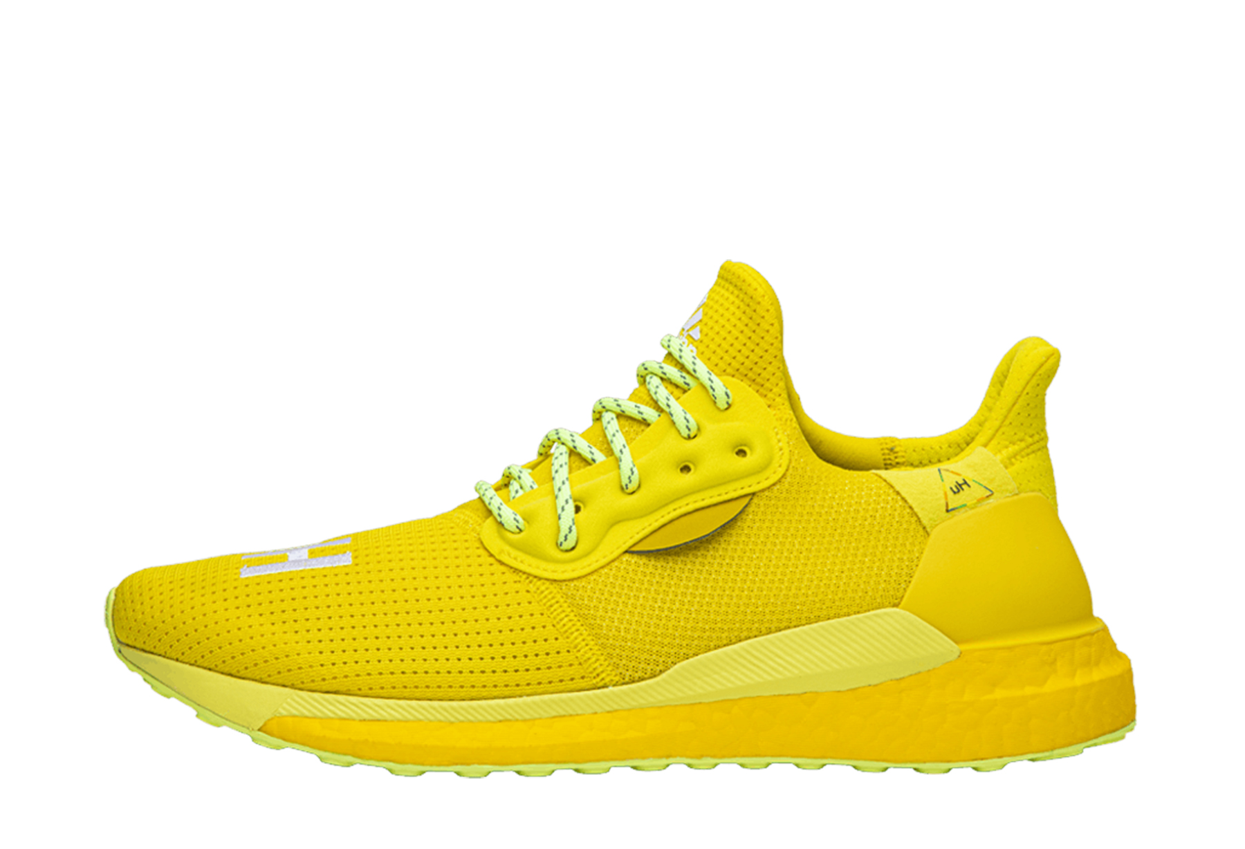 Adidas x Pharrell Solar Hu Glide 'Bright Yellow' (2019) sneaker – authenticated on KLEKT