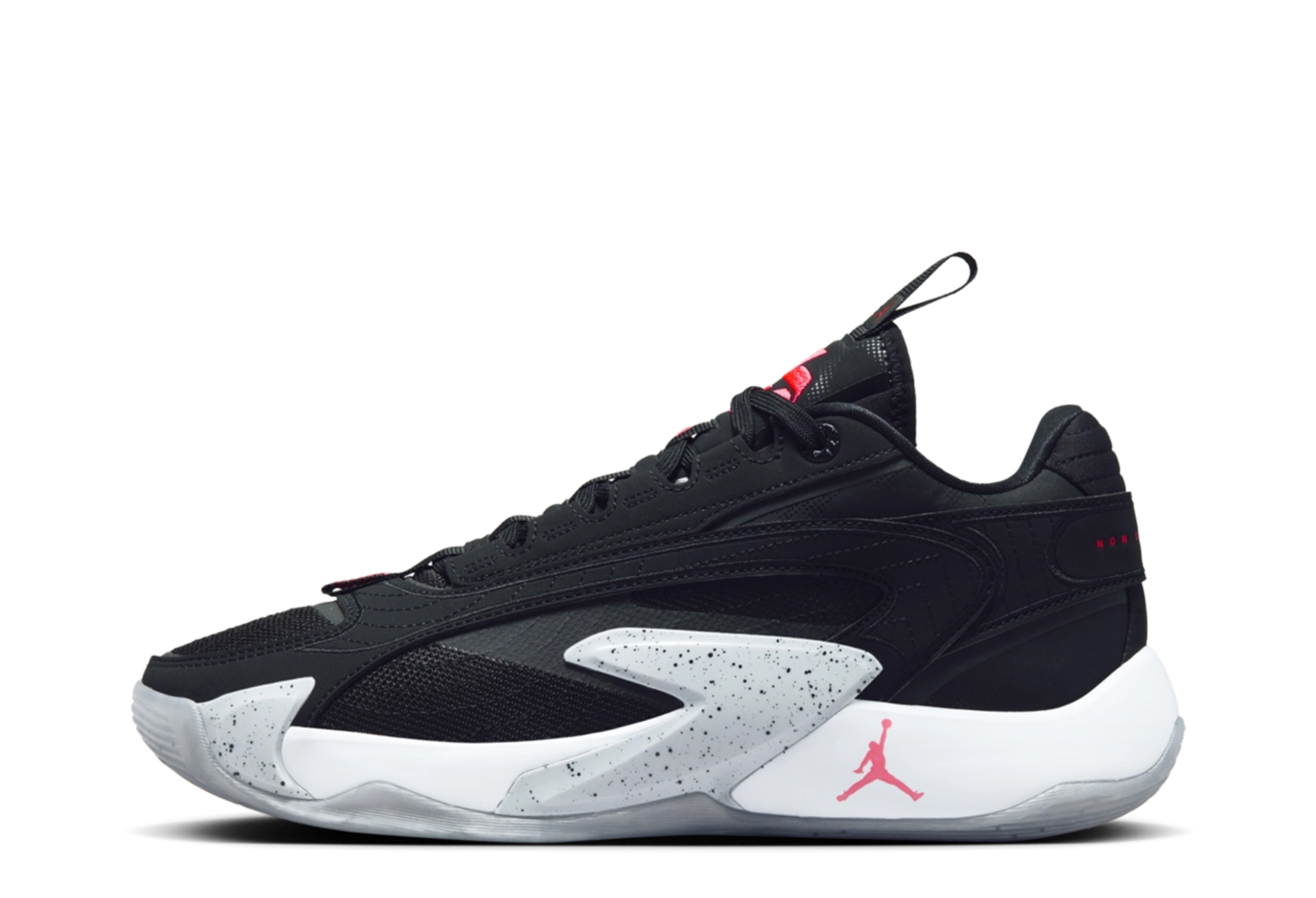 Air Jordan Luka 2 'Black Cement' (2023) Black/Crimson sneaker – authenticated on KLEKT