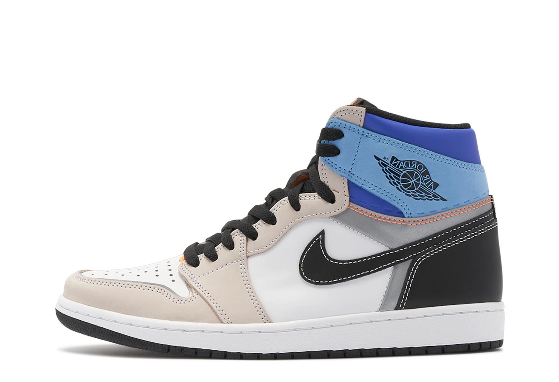 Air Jordan 1 High OG 'Prototype' (2021) WHITE/MULTI-COLOR-TOTAL ORANGE sneaker – authenticated on KLEKT