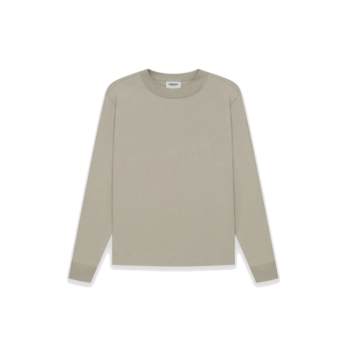 Fear Of God ESSENTIALS Long Sleeve Tee Moss (SS21) MOSS sneaker – authenticated on KLEKT