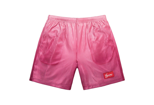Supreme Gradient Mesh Stripe Baggy Short Magenta (SS23)