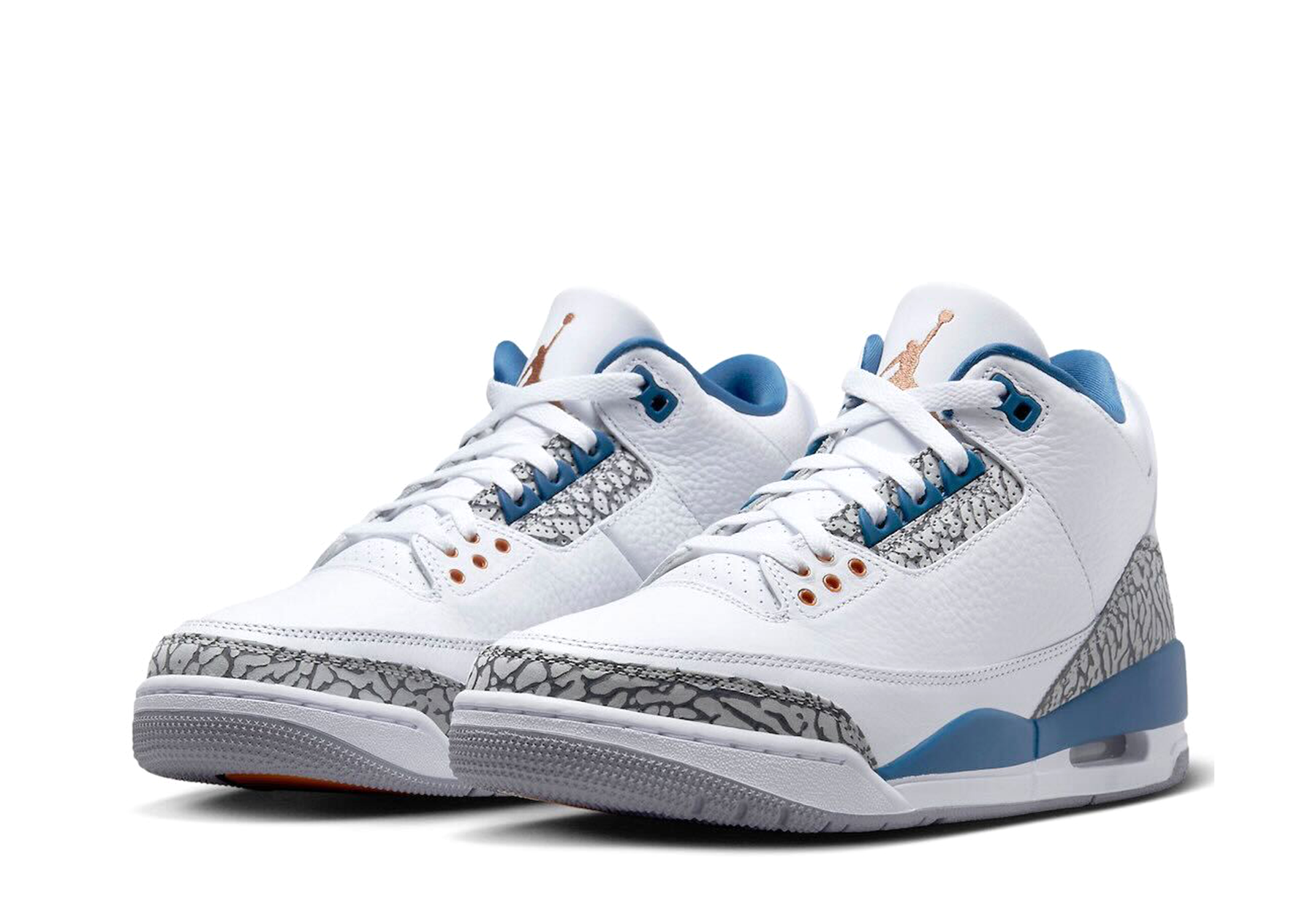 Air Jordan 3 'Wizards' (2023) WHITE/BLUE sneaker – authenticated on KLEKT