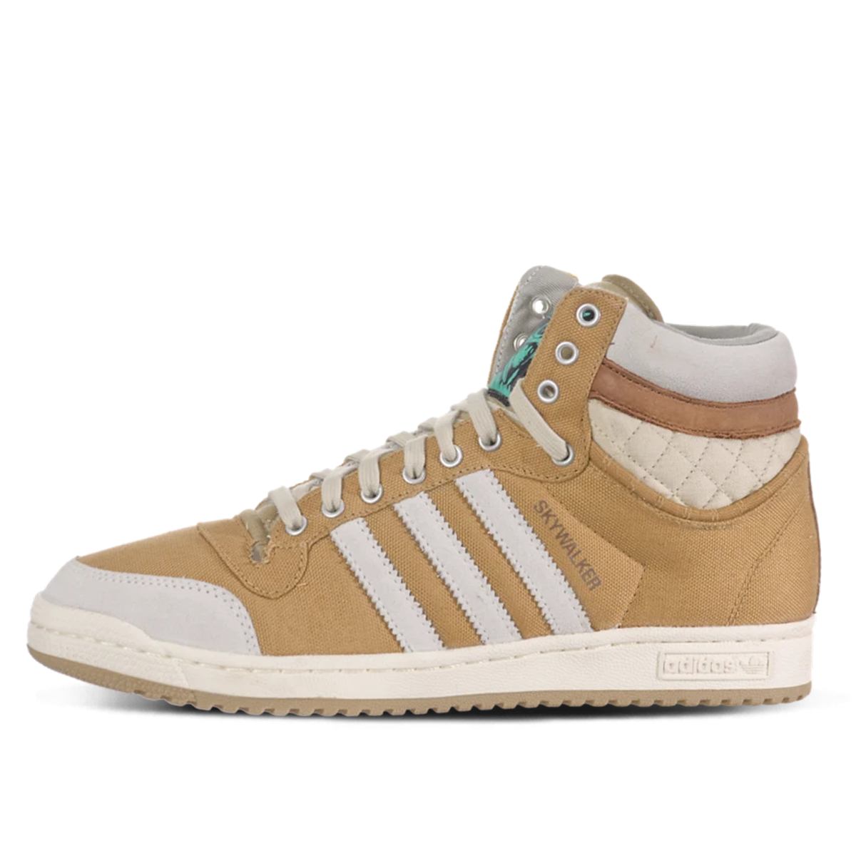 Adidas x Star Wars Top Ten Hi Skywalker Hoth (2011) BROWN/TAN/GREY sneaker – authenticated on KLEKT