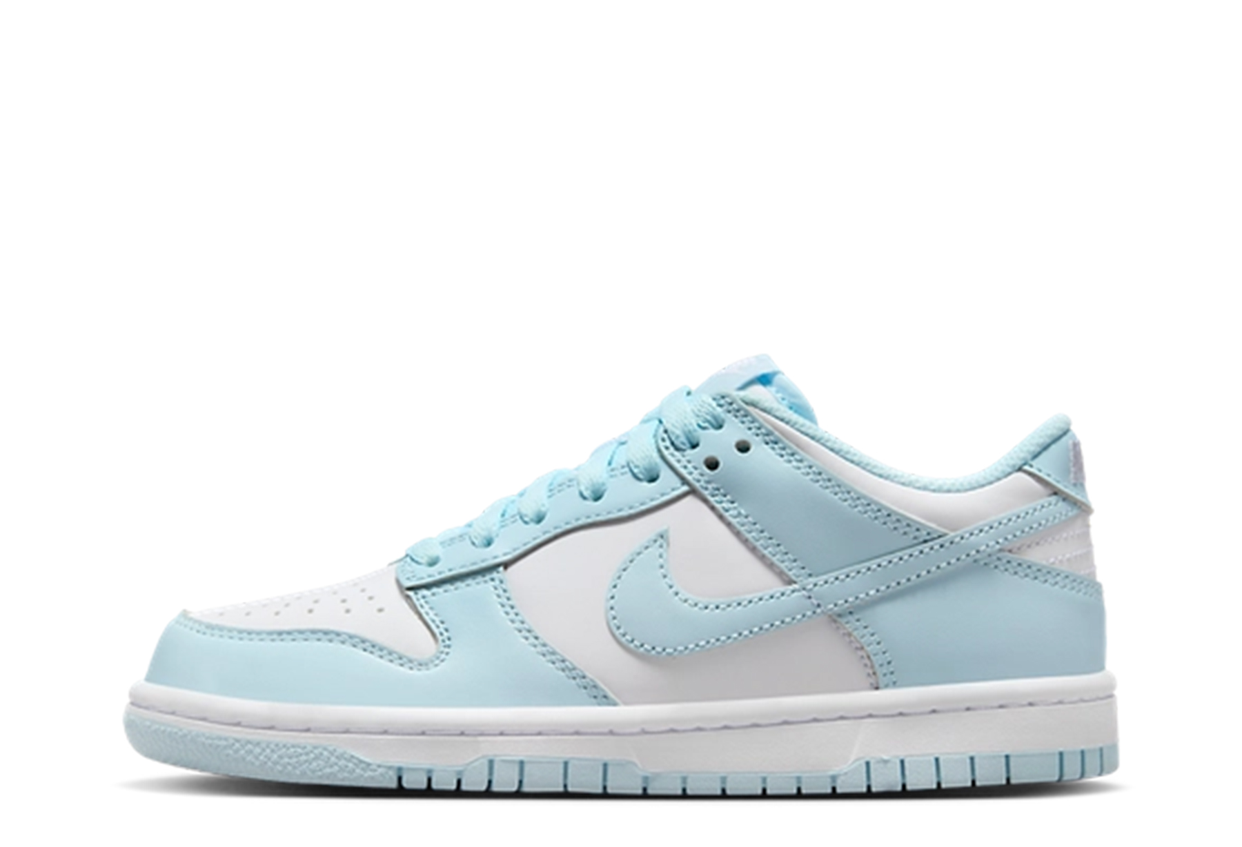 Nike Dunk Low GS 'Glacier Blue' (2024) White/Glacier Blue sneaker – authenticated on KLEKT
